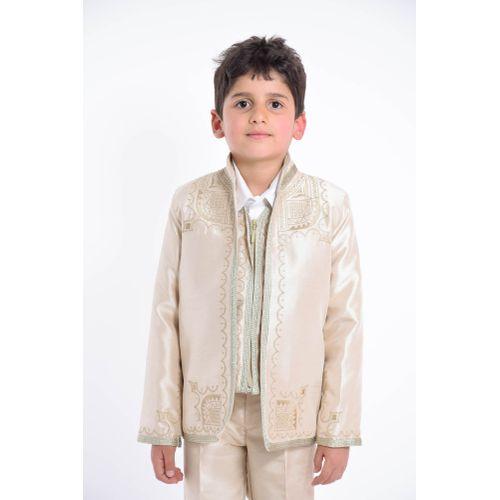 Costume traditionnel pour enfants, ensemble de vêtements pour bébés garçons, tenue de mariage, d'anniversaire