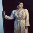 koftane tunisien traditionnel avec broderie spécialement pour femme 
